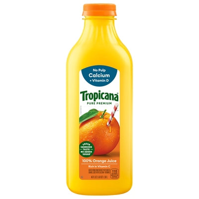 Tropicana 100% Orange Juice No Pulp 6/46 oz [UNFI #3108487 ] [ebt]