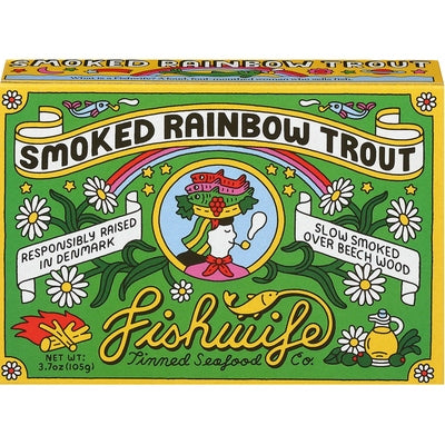 Fishwife Rainbow Trout Smoked 10/3.7 oz [UNFI-CARLISLE #3105848 ] [ebt]