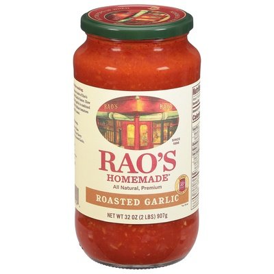 Raos Sauce Roasted Garlic 6/32 OZ [UNFI #2474872] [ebt]