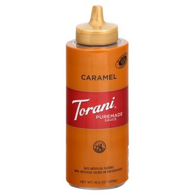 Torani Puremade Sauce Caramel 4/16.5 OZ [UNFI #2459915] [ebt]