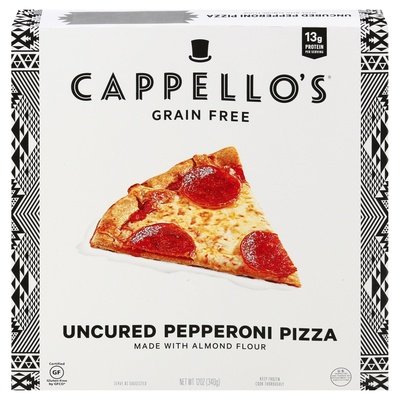 Cappellos Pizza Grain Free Uncured Pepperoni 6/12 OZ [UNFI #2398832] [ebt]