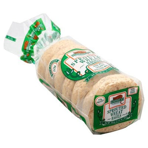 Alvarado St Bakery Bagels Organic Sprouted Wheat Og3 6/20 OZ [UNFI #793604] [ebt]