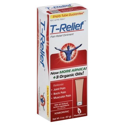 T-Relief-Medinatura Pain Relief Ointment 1/2 OZ [UNFI-CARLISLE #2991560] T