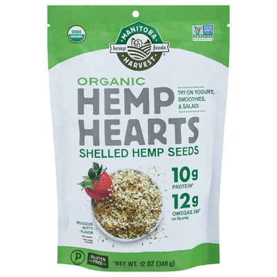 Manitoba Harvest Hemp Hearts Organic Og2 6/12 OZ [UNFI #824136] [ebt]