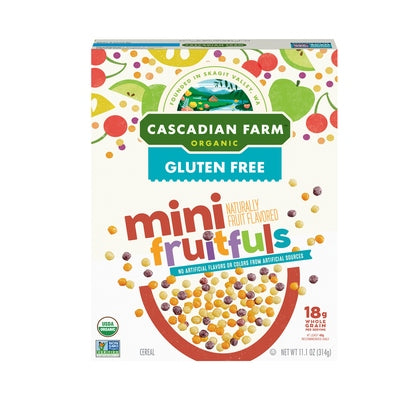 Cascadian Farm Mini Fruitfuls Og2 10/11.1 OZ [UNFI #3068319] [ebt]