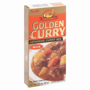 S&B Golden Curry Mix Japanese Mild 12/3.2 OZ [UNFI-CARLISLE #2224558] [ebt]