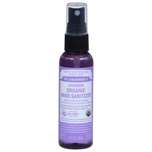 Dr Bronners Hand Sanitizer Organic Lavender Og2 12/2 OZ [UNFI-CARLISLE #599928] T