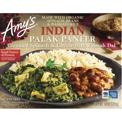 Amys Palak Paneer Indian Og3 Og3 12/10 oz [UNFI #0364877 ] [ebt]
