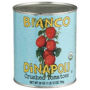 Bianco Dinapoli Crushed Tomatoes Og2 6/28 OZ [UNFI #2639771] [ebt]