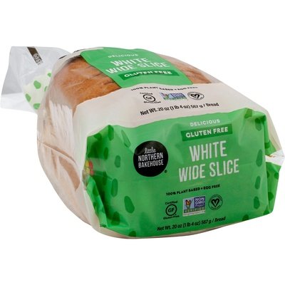 Little Northern Bakehouse Bread White Wide Slice Gluten Free 8/20 OZ [UNFI #2324226] [ebt]