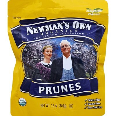 Newmans Own Organics Prunes Og2 12/12 OZ [UNFI #824656] [ebt]