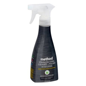 Method Cleaner + Polish Stainless Steel Apple Orchard 6/14 OZ [UNFI #2541233] T