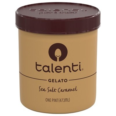Talenti Gelato E Sorbetto Gelato Sea Salt Caramel 8/16 OZ [UNFI #637306] [ebt]