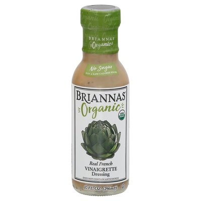 Briannas Vinaigrette Dressing Og2 6/10 OZ [UNFI #2412476] [ebt]
