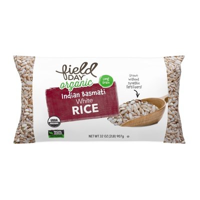 Field Day Indian Basmati White Rice Og2 12/32 OZ [UNFI #2534717] [ebt]