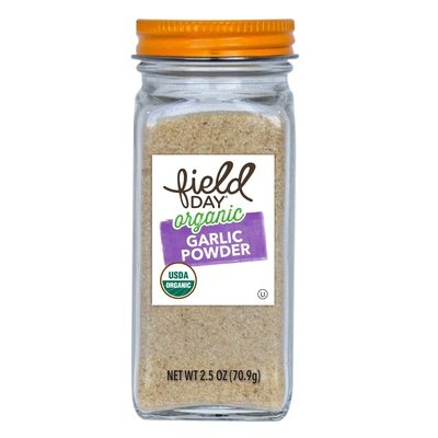 Field Day Garlic Powder Og2 6/2.5 OZ [UNFI-CARLISLE #2520583] [ebt]