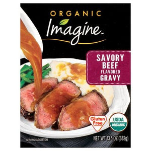 Imagine Foods Gravy Organic Savory Beef Flavored Og2 12/13.5 OZ [UNFI #1700053] [ebt]