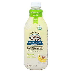 Mooala Banana Milk Organic Original Og2 6/48 OZ [UNFI #2033603] [ebt] T