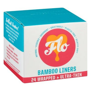Flo Liners Bamboo 24Pk 12/24 CT [UNFI-CARLISLE #2645752] T