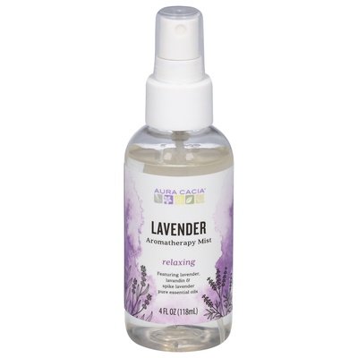 Aura Cacia Aromatherapy Mist Lavender Relaxing 1/4 OZ [UNFI-CARLISLE #455436] T