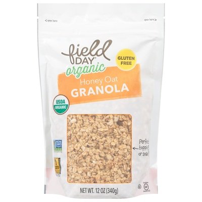 Field Day Granola Organic Honey Oat Og2 6/12 OZ [UNFI #1854413] [ebt]