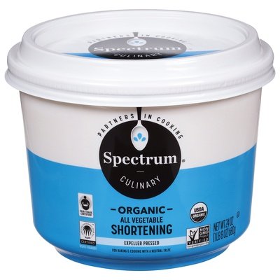 Spectrum Naturals Shortening Organic All-Vegetable Og2 12/24 OZ [UNFI #686386] [ebt]