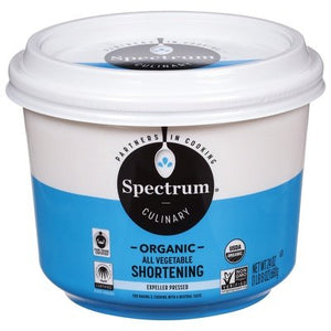 Spectrum Naturals Shortening Organic All-Vegetable Og2 12/24 OZ [UNFI #686386] [ebt]