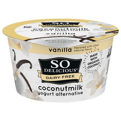 So Delicious Yogurt Alternative Vanilla Coconutmilk Og3 Og3 12/5.3 oz [UNFI #2316792 ] [ebt]