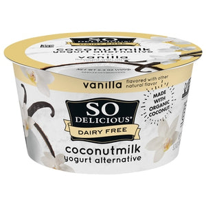 So Delicious Yogurt Alternative Vanilla Coconutmilk Og3 Og3 12/5.3 oz [UNFI #2316792 ] [ebt]