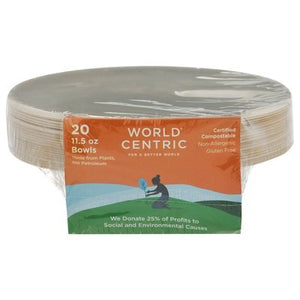 World Centric Bowls 11.5 Ounce 12/20 CT [UNFI #306597] T