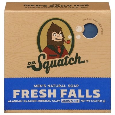 Dr Squatch Soap Mens Natural Fresh Falls 1/5 OZ [UNFI-CARLISLE #2878262] T