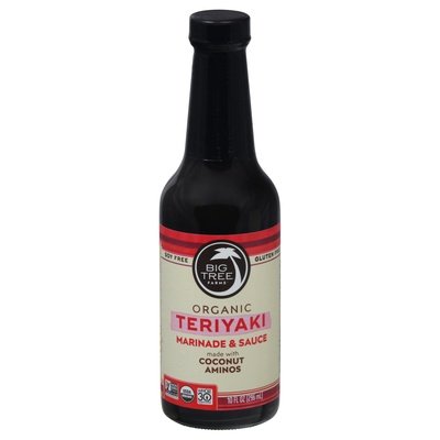Big Tree Farms Marinade & Sauce Organic Teriyaki Og2 6/10 OZ [UNFI #2463339] [ebt]
