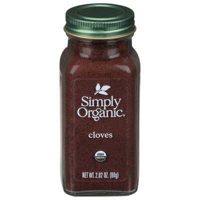 Simply Organic Cloves Og2 1/2.82 OZ [UNFI-CARLISLE #204578] [ebt]
