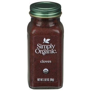 Simply Organic Cloves Og2 1/2.82 OZ [UNFI-CARLISLE #204578] [ebt]