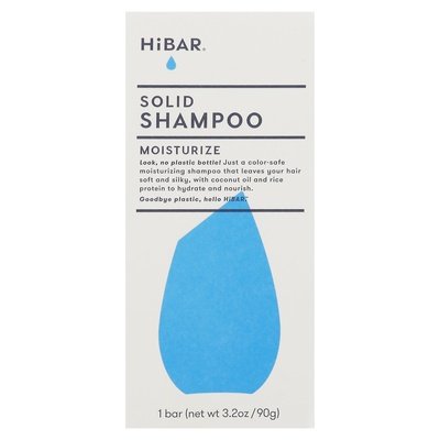 Hibar Shampoo Solid Moisturize 1/3.2 OZ [UNFI-CARLISLE #2516235] T