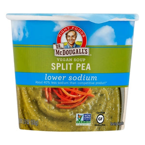 Dr Mcdougalls Soup Vegan Split Pea 6/1.9 oz [UNFI #0212530 ] [ebt]