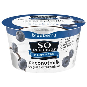 So Delicious Yogurt Alternative Coconutmilk Blueberry Og3 Og3 12/5.3 oz [UNFI #2310316 ] [ebt]