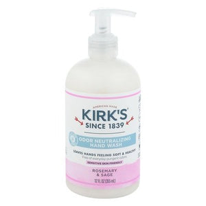Kirks Hand Wash Rosemary & Sage Odor Neutralizing 1/12 OZ [UNFI-CARLISLE #2303568] T