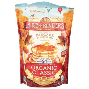 Birch Benders Pancake & Waffle Mix Organic Classic Family Size Og2 6/40 OZ [UNFI #2731560] [ebt]