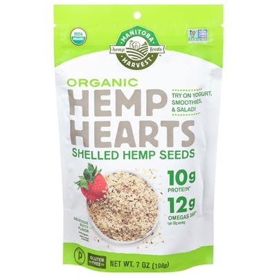 Manitoba Harvest Hemp Seeds Shelled Organic Og2 1/7 OZ [UNFI-CARLISLE #1508134] [ebt]