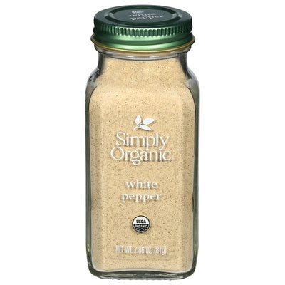 Simply Organic White Pepper Og2 6/2.86 oz [UNFI #1215052 ] [ebt]