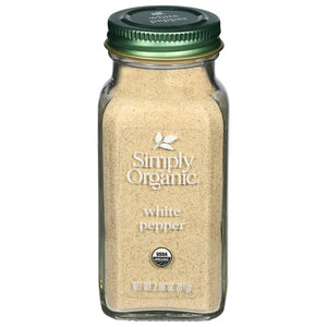 Simply Organic White Pepper Og2 6/2.86 oz [UNFI #1215052 ] [ebt]