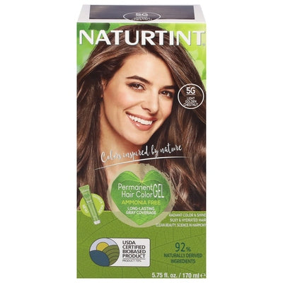 Naturtint Hair Color Permanent Light Golden Chestnut 5G 1/5.6 OZ [UNFI-CARLISLE #108324] T