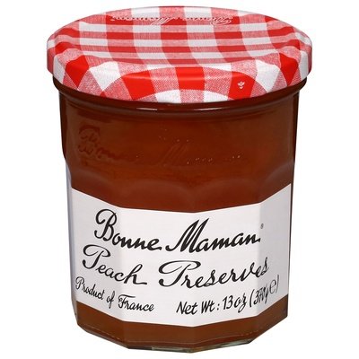 Bonne Maman Preserves Peach 6/13 OZ [UNFI #616326] [ebt]