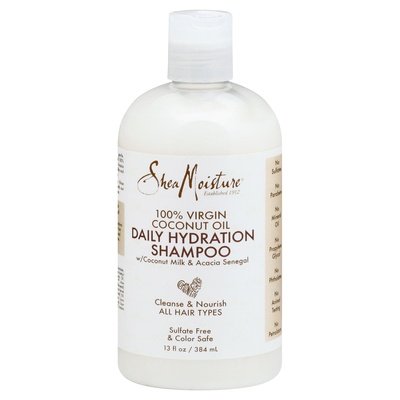 Shea Moisture Shampoo Daily Hydration 100% Virgin Coconut Oil 1/13 OZ [UNFI-CARLISLE #2847838] T