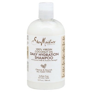 Shea Moisture Shampoo Daily Hydration 100% Virgin Coconut Oil 1/13 OZ [UNFI-CARLISLE #2847838] T