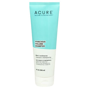 Acure Shampoo Vivacious Volume Mint & Echinacea 1/8 OZ [UNFI-CARLISLE #2526317] T