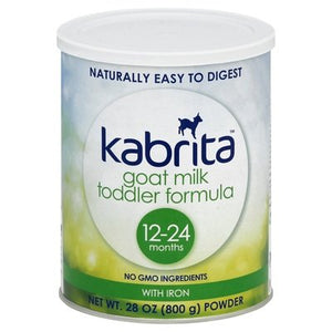Kabrita Goat Milk Toddler Formula Powder 12-24 Months 6/28 OZ [UNFI #1577386] [ebt]