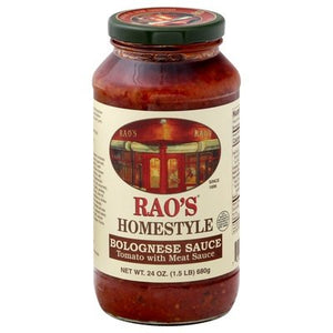 Raos Bolognese Sauce Homestyle 12/24 OZ [UNFI #2299238] [ebt]