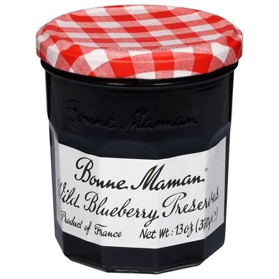 Bonne Maman Preserves Wild Blueberry 6/13 OZ [UNFI #616052] [ebt]